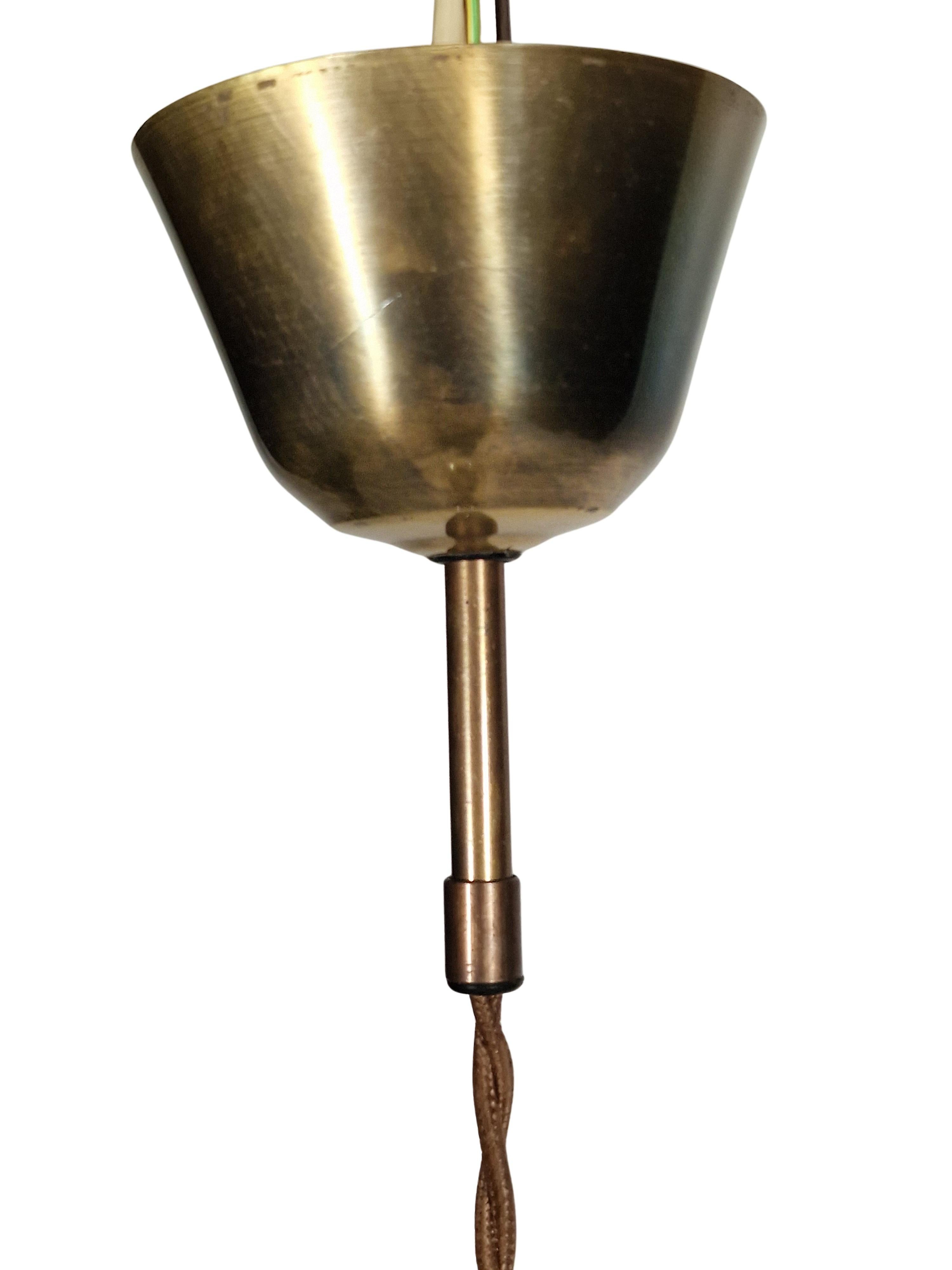 Incantevole lampada a sospensione, Mid-Century Design, anni '50, Germania in vendita 1