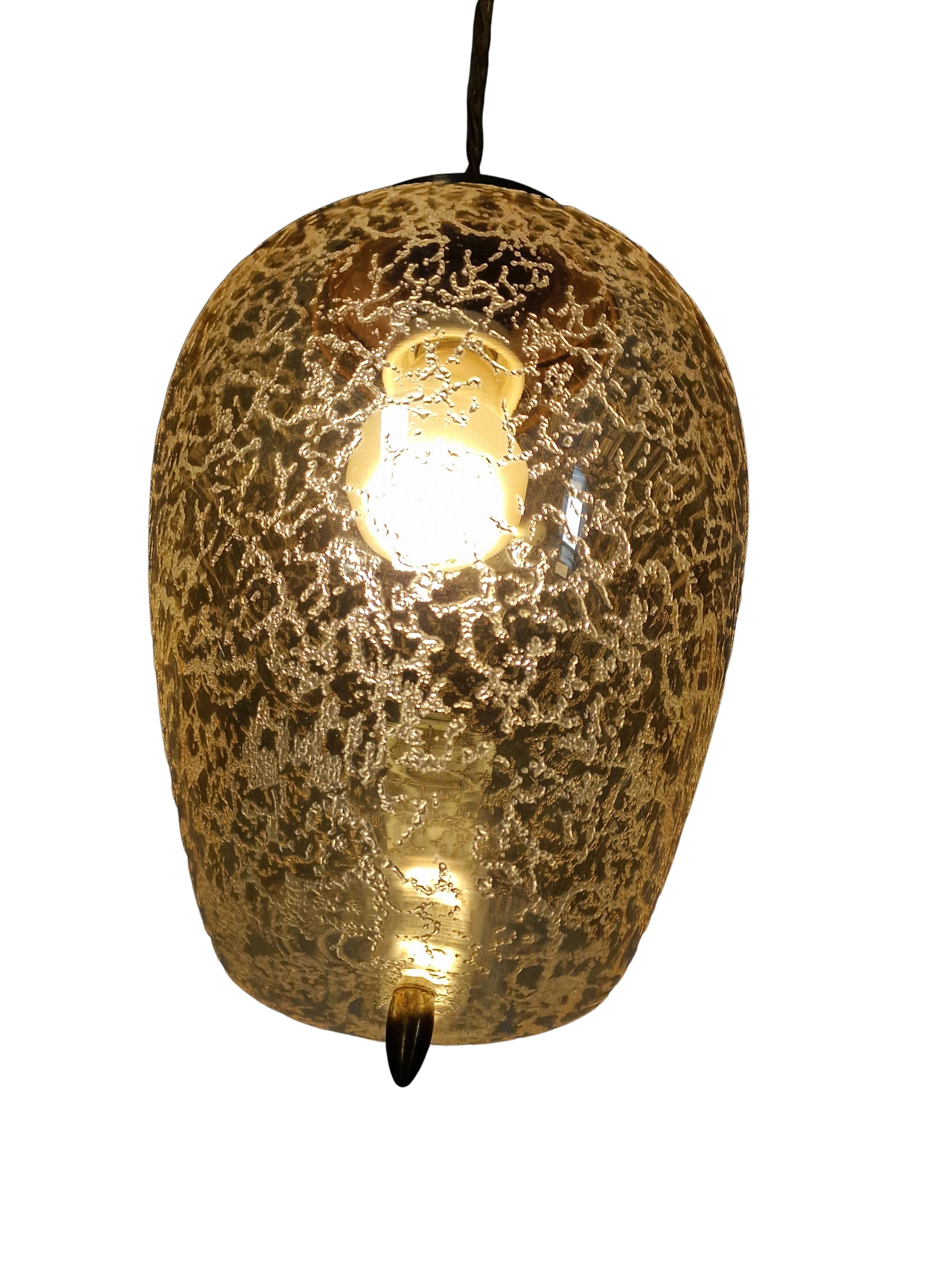 Incantevole lampada a sospensione, Mid-Century Design, anni '50, Germania in vendita 2