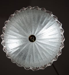 Charming Pink Murano Glass Ceiling Fixture, Murano, 1970