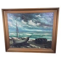 Affascinante riproduzione di un dipinto di Maurice Vlaminck - Fauvismo - 2Y83