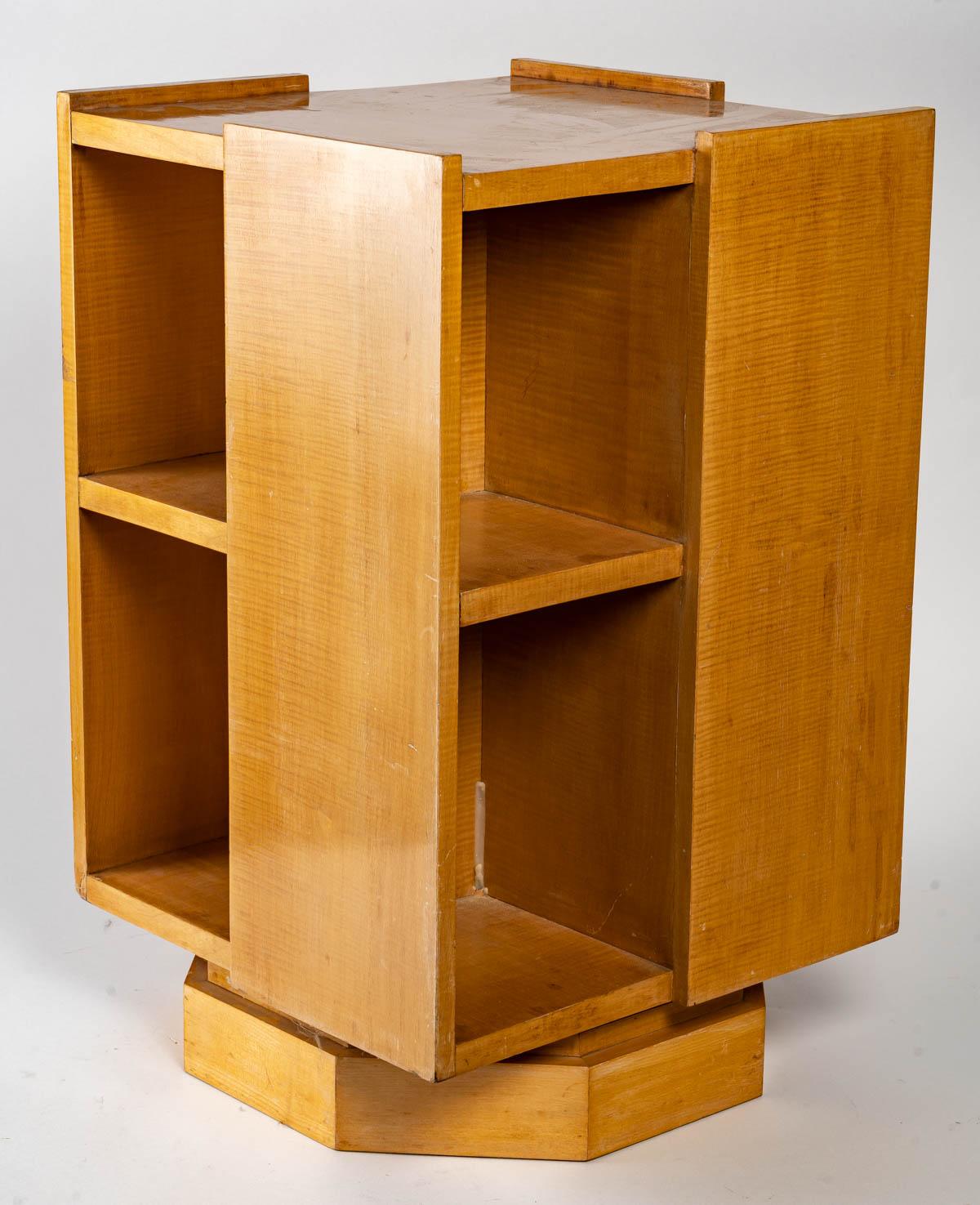 Mid-20th Century Charming Revolving Bookcase Called Bibus