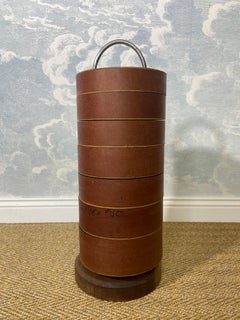 Charming Revolving Cabinet, Bauhaus, Germany, Handmade, 1930s