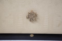 Encantadora Cómoda Roberto Cavalli en Imitación Piel de Reptil