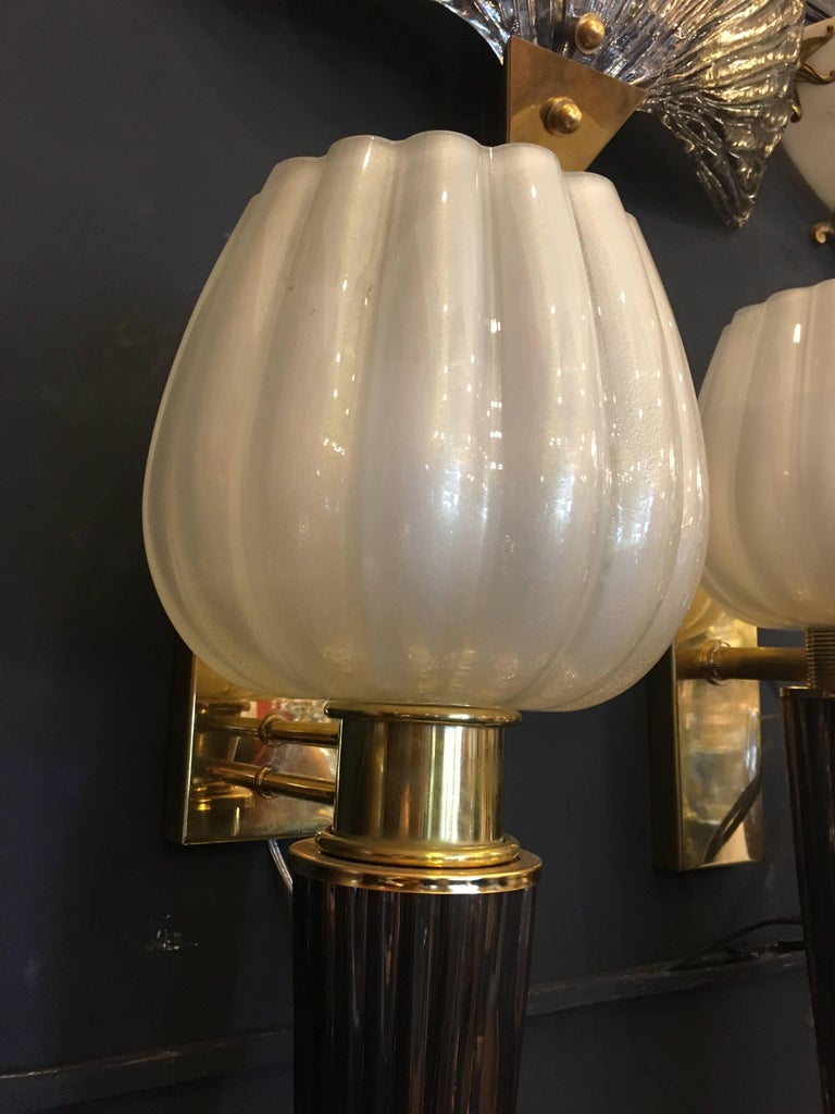 Gorgeous sconce by Barovier e Toso. Words are not needed, just look at them.