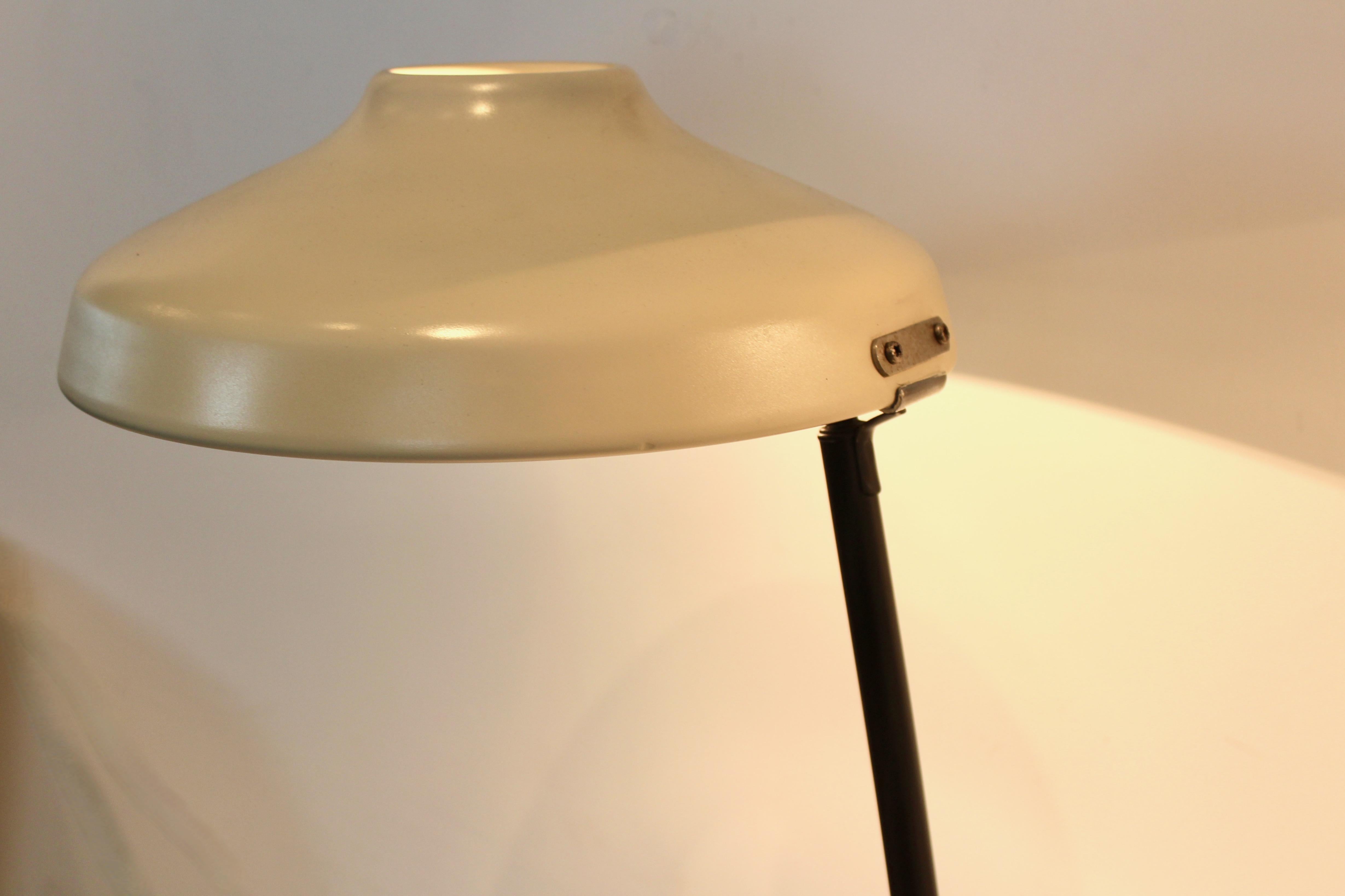 Charming Set of Adjustable Hemi Desk or Table Lamps, Sweden, 1960s For Sale 3