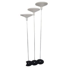 Charming Set of Three Italian Floor Lamps