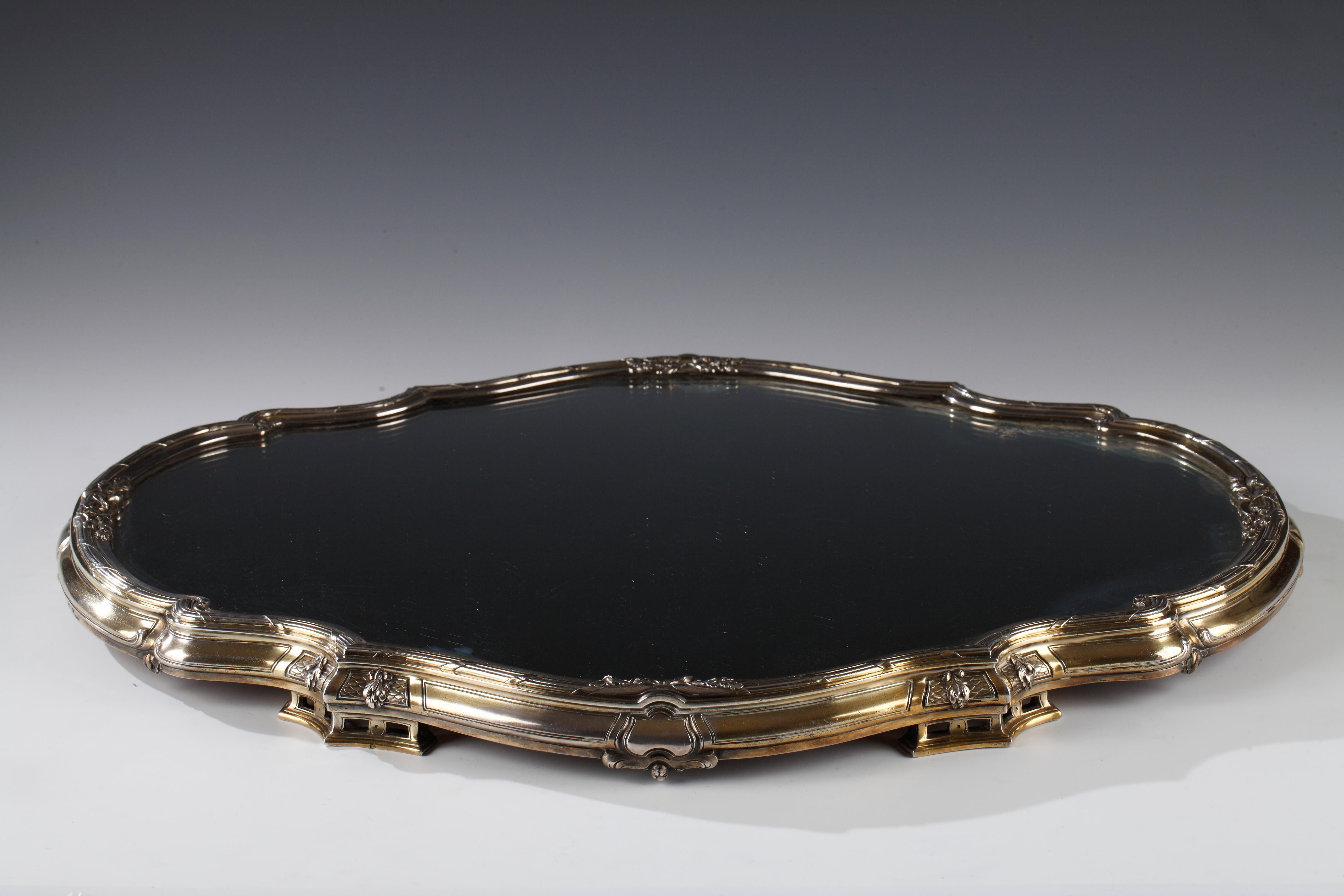 Incantevole centrotavola in argento dorato di Boin-Taburet, Francia, circa 1880 in vendita 8