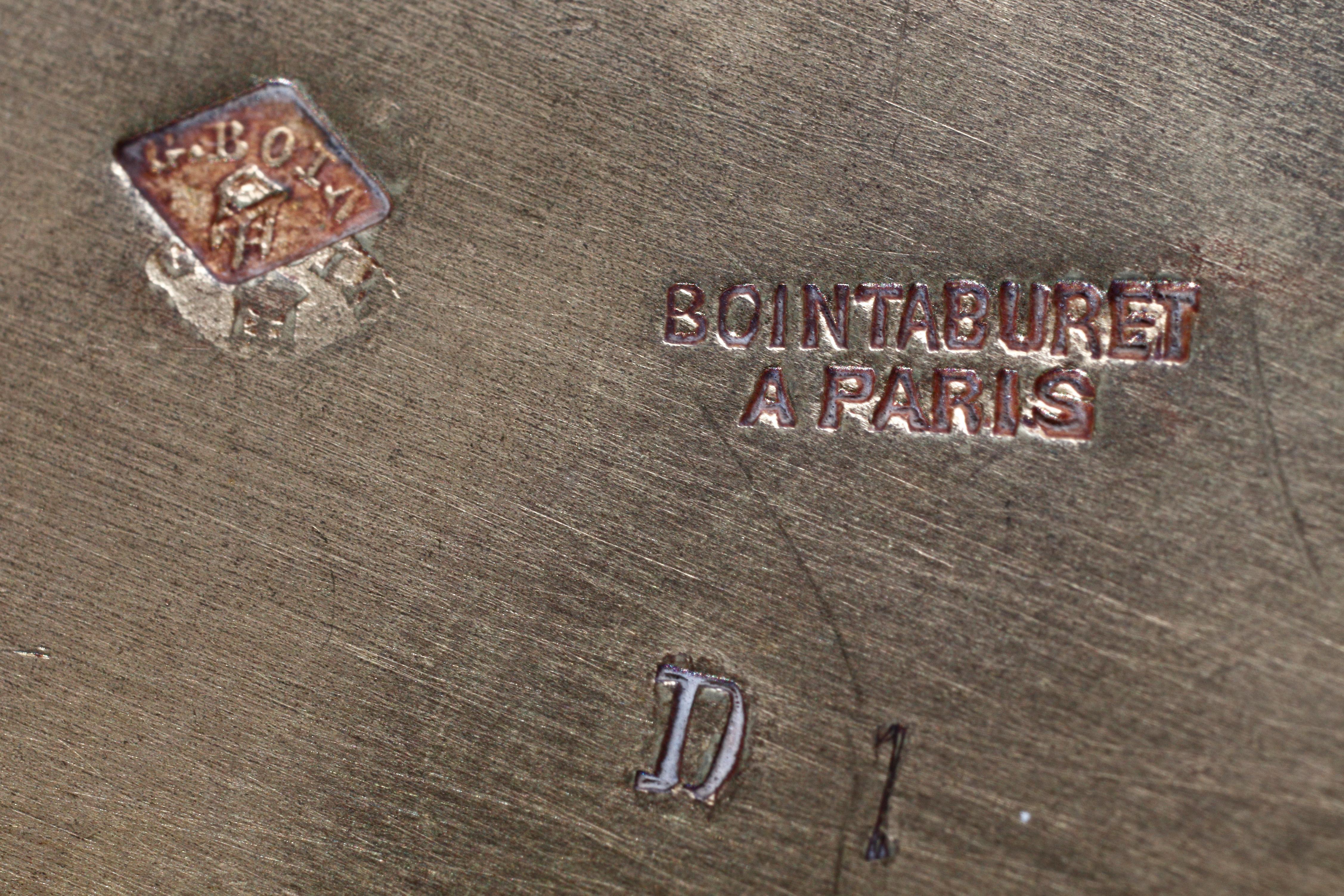 Incantevole centrotavola in argento dorato di Boin-Taburet, Francia, circa 1880 in vendita 10
