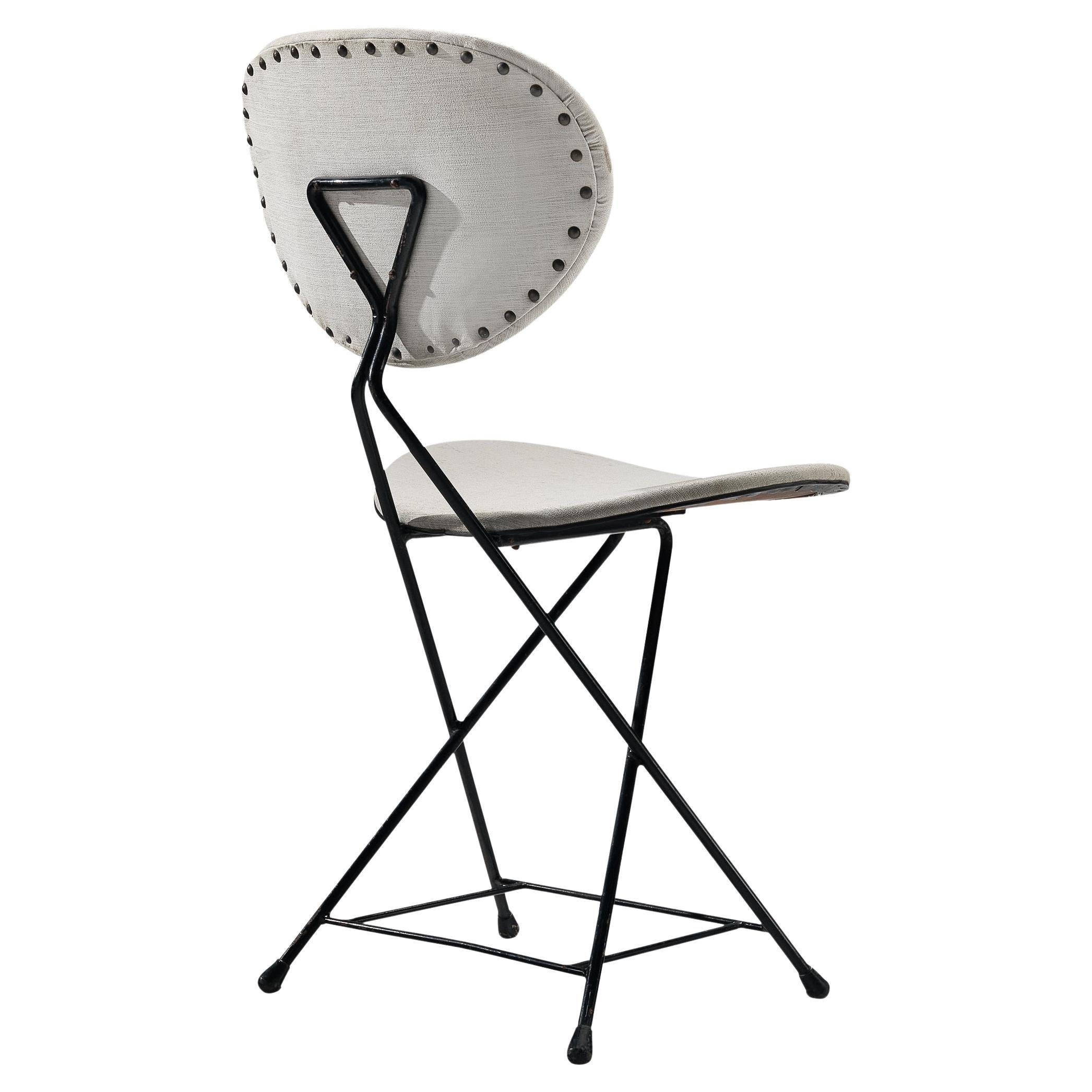 Rob Parry 'F&T' Chair in Black Lacquered Metal 