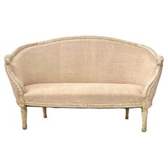 Charming Small 18th Century Period Louis XVI Settee