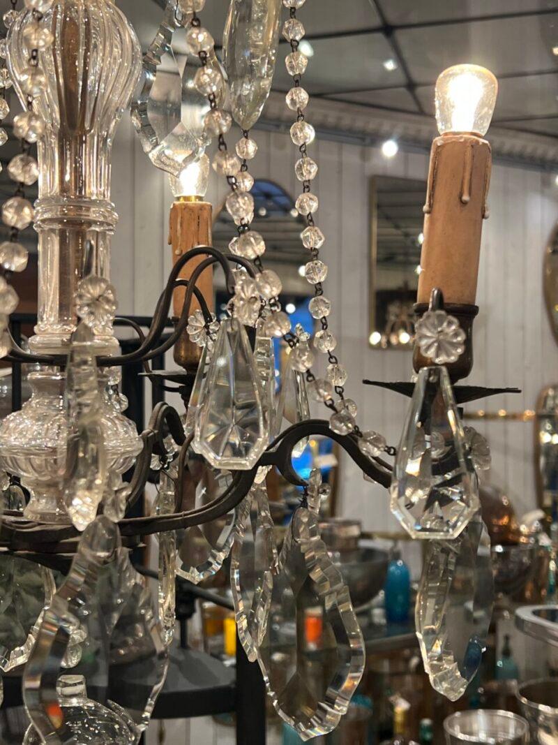 XX secolo Incantevole lampadario di piccole dimensioni, Francia del 1900 in vendita