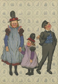 Charming Sunday Dress of Huizen Children, Late 19th-Century Dutch Costume, view 8