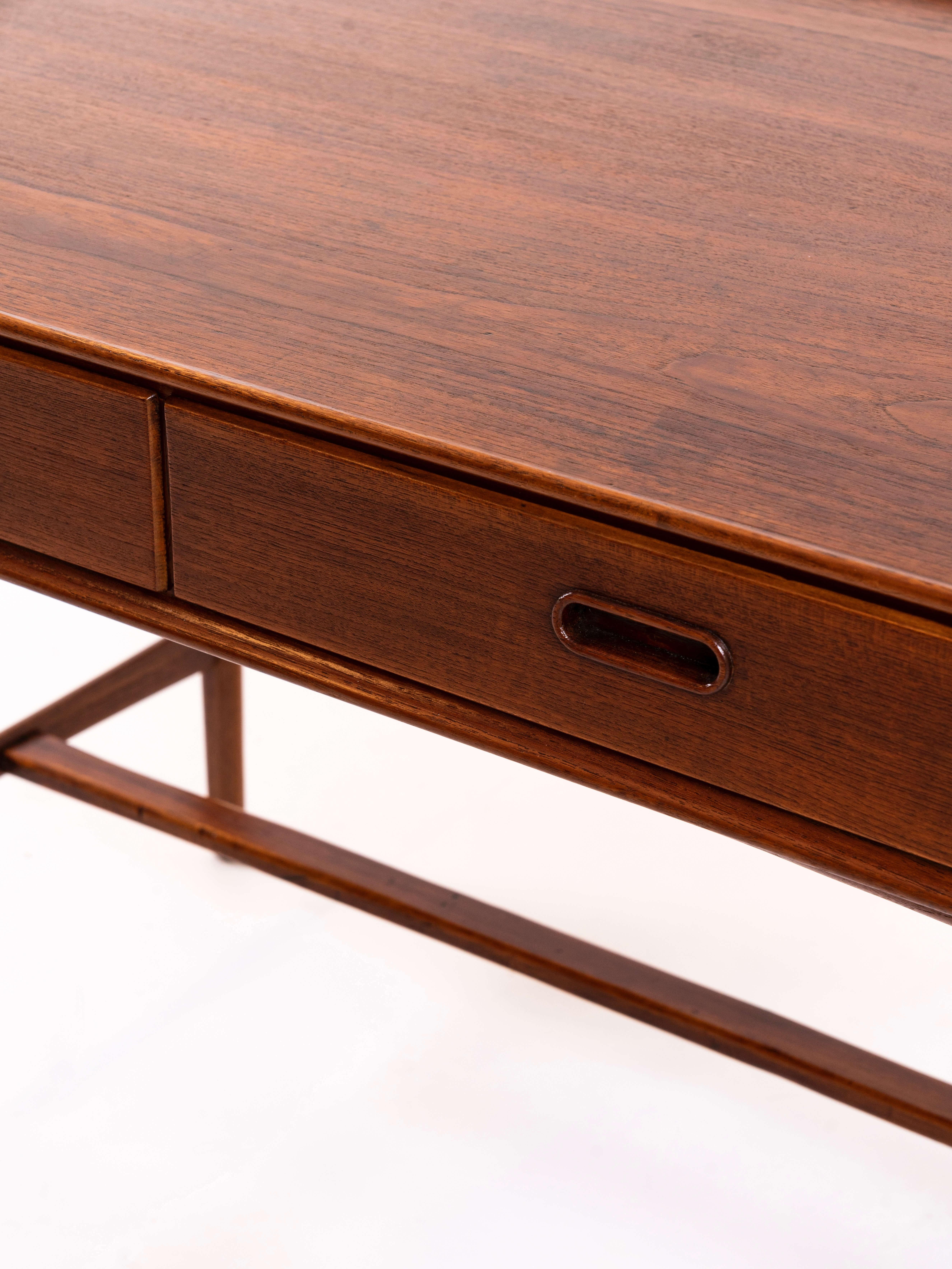 Charming Svend Aage Madsen Desk in Teak from Denmark the 1950s 4