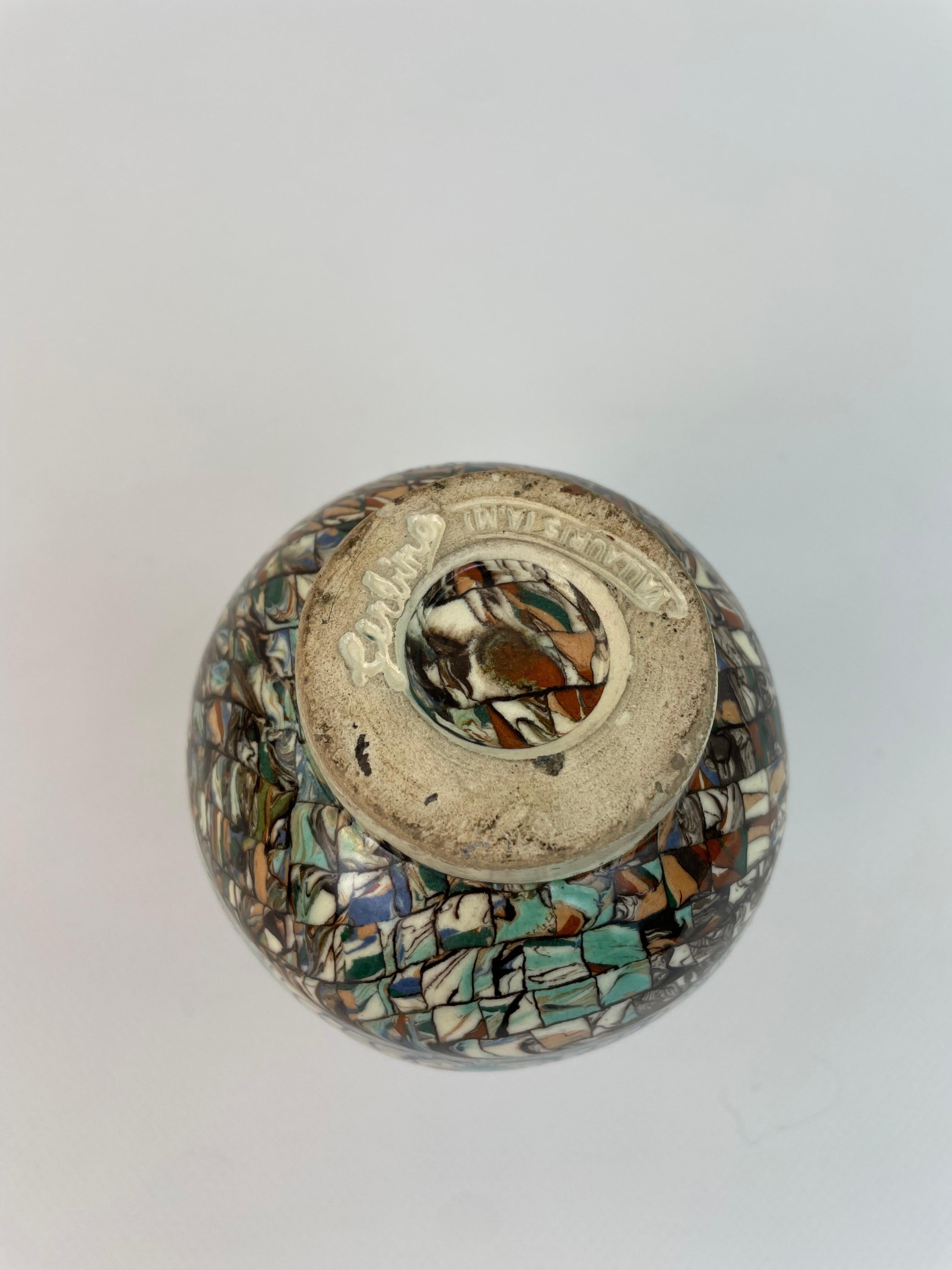 Incantevole piccolo vaso in ceramica 