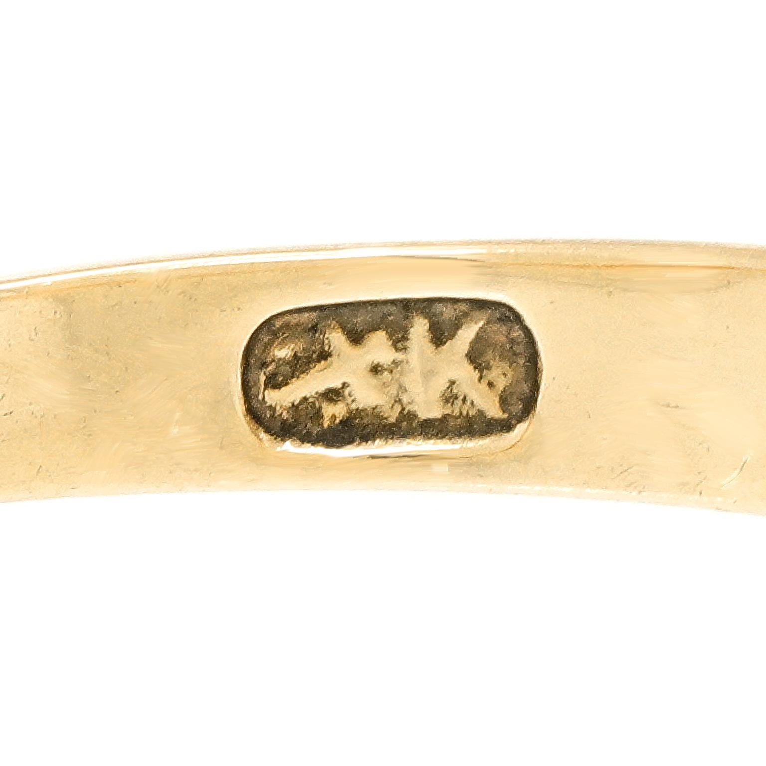 Charming Turquoise Ring In Excellent Condition For Sale In Litchfield, CT