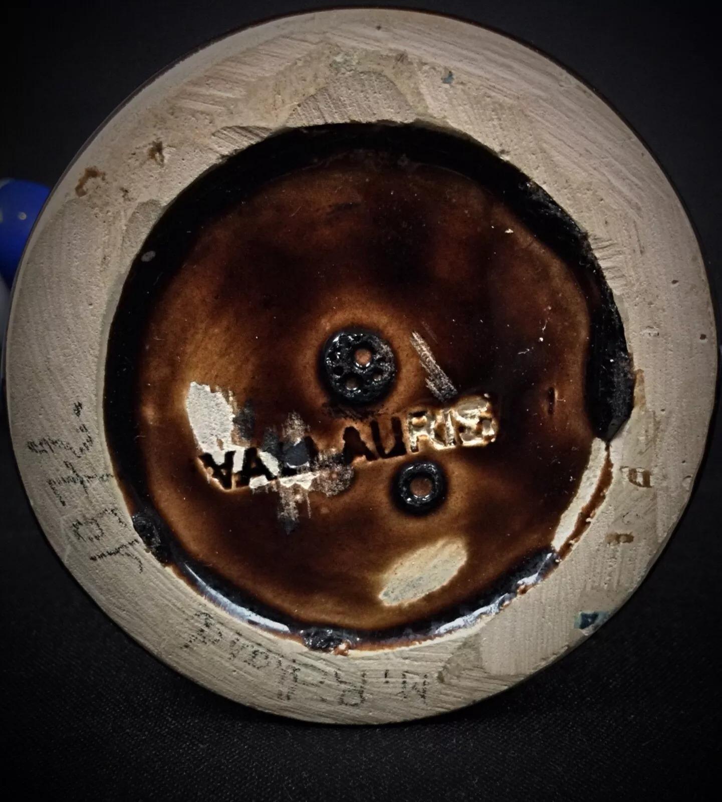 Charming Vallauris Ceramic Ewer or Soliflore – Signed, Vintage Home Deco - 2Y287 For Sale 2
