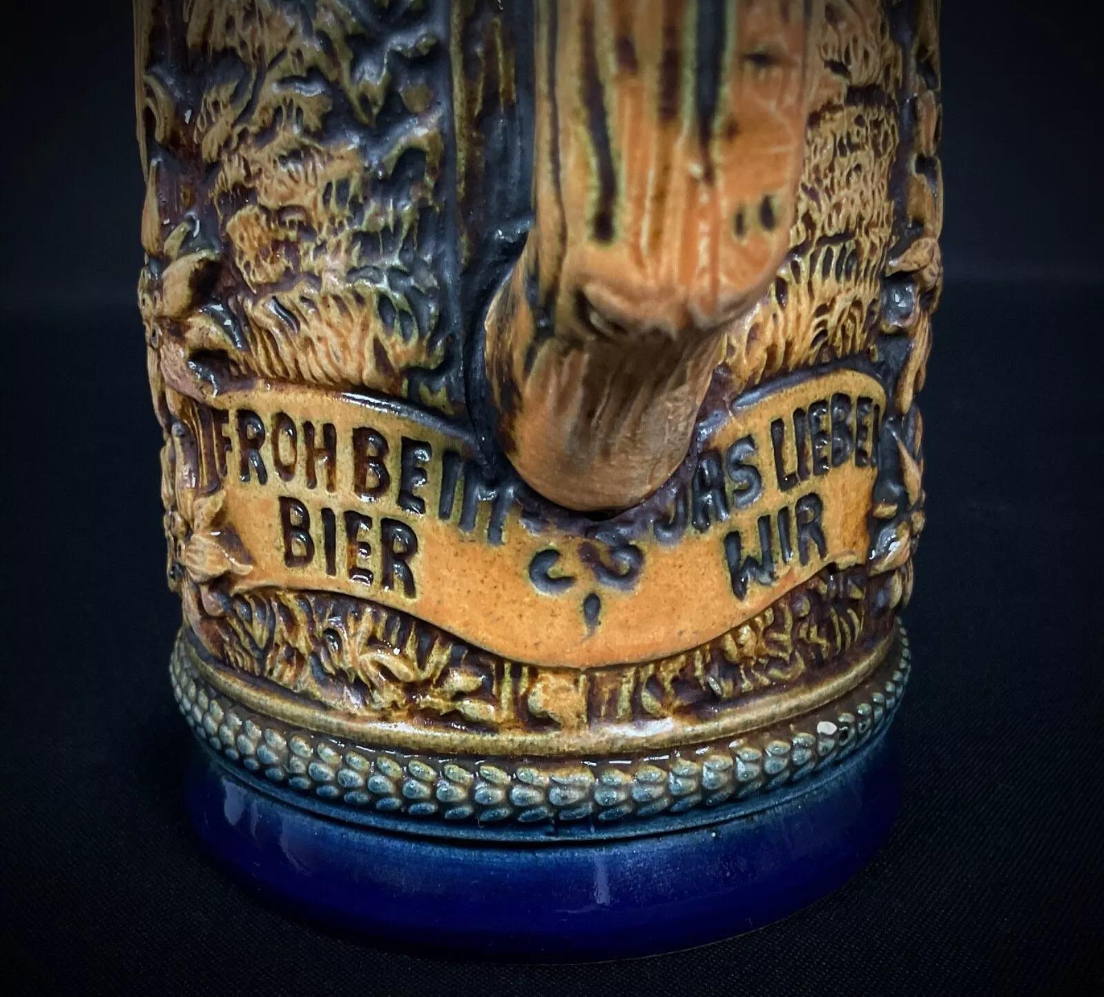 Francese Charme del bisteccone da birra tedesco d'epoca 