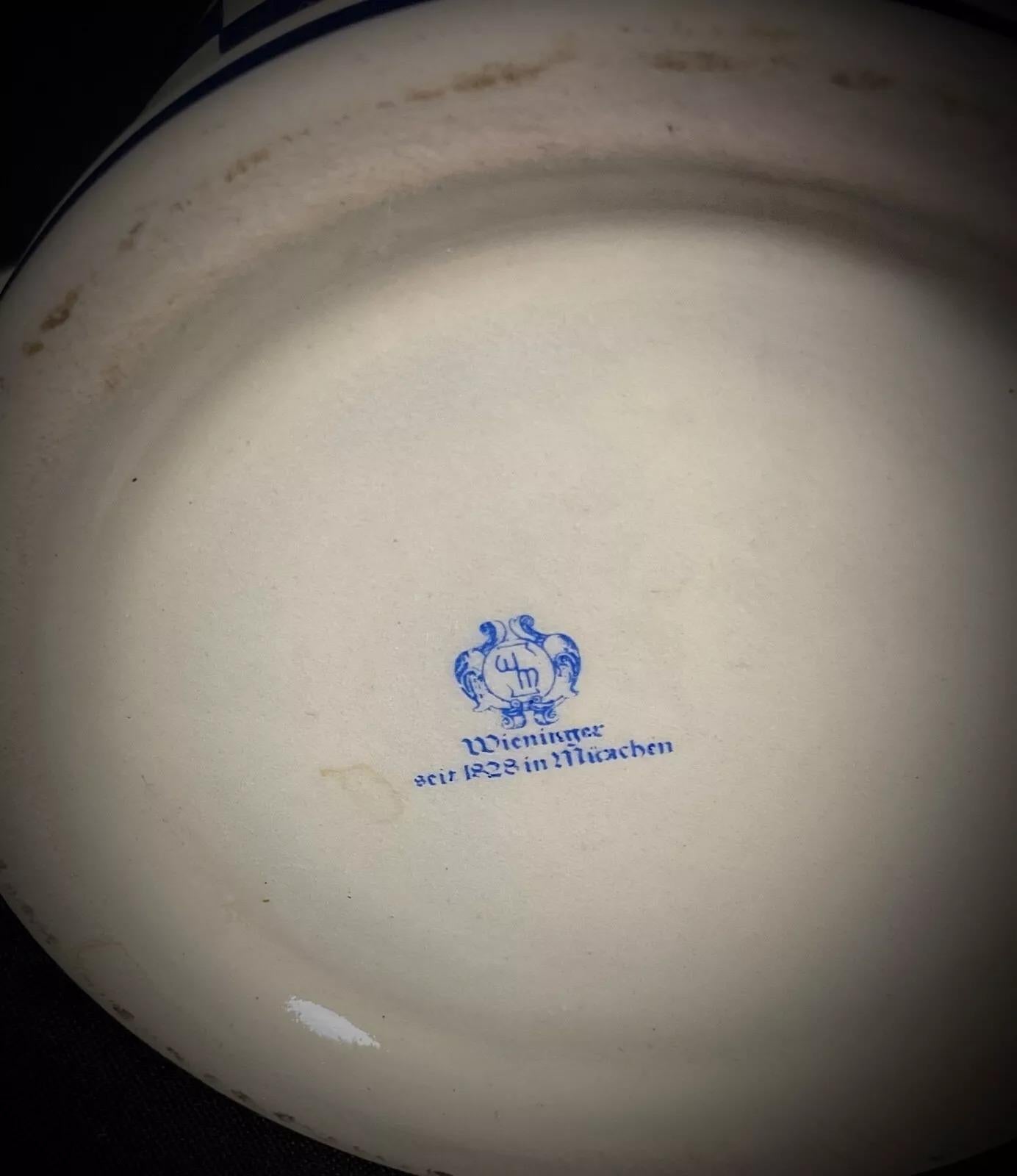 Ceramica Charme della birra tedesca d'epoca 
