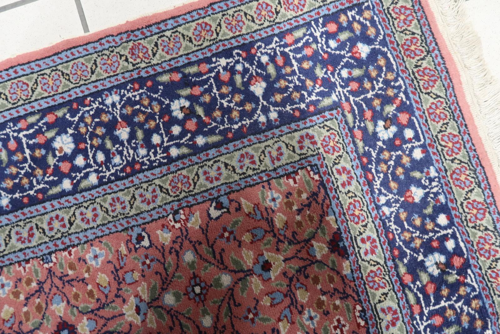 Charmante Vintage indischen Agra Teppich aus den 1960er Jahren - 1C1081 (Handgeknüpft) im Angebot