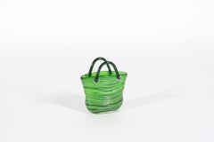 Charming Vintage Murano Vase In The Form Of A Handbag *FREE WORLDWIDE DELIVERY