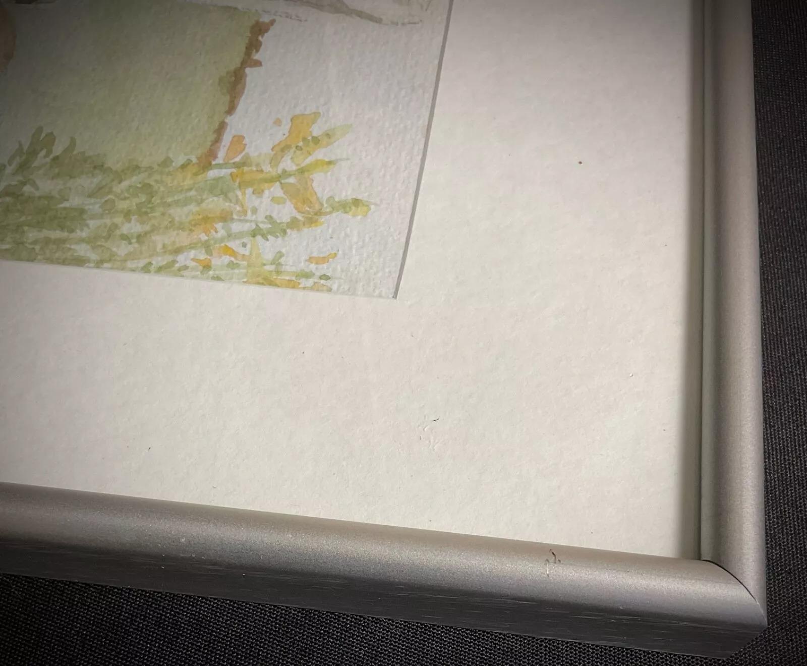 Cette charmante nature morte à l'aquarelle de Jette Boving, réalisée en 2005, est un exemple exquis d'œuvre d'art qui ajoutera une touche d'élégance à n'importe quel espace. Mesurant 16,1 pouces (41 cm) de hauteur et 12,2 pouces (31 cm) de longueur,