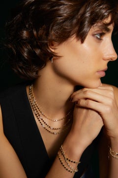 Charms Company Star Necklace in 14k Yellow Gold with 2.60 ct Diamond