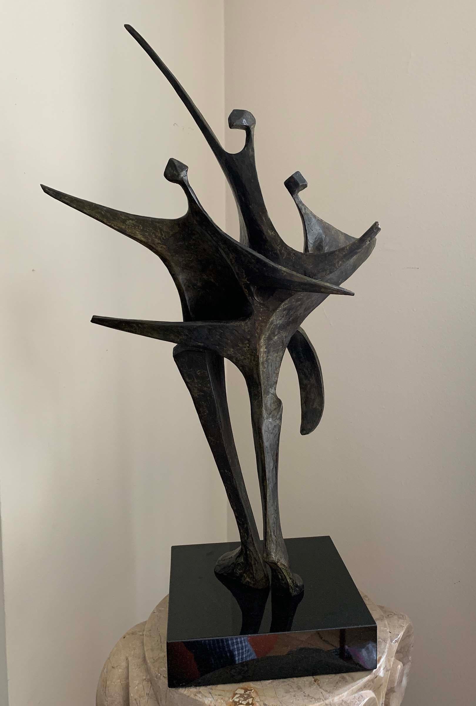 Charna Rickey Figurative Sculpture - Cebelation