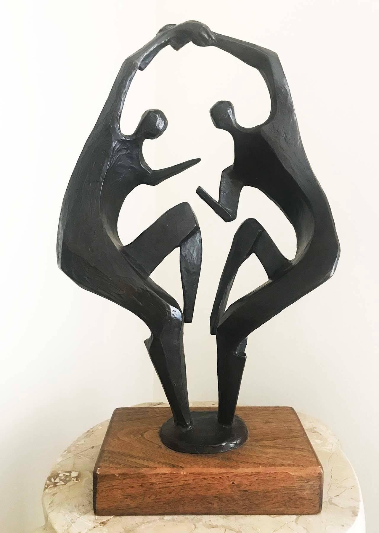 Charna Rickey Nude Sculpture - Cubist Dancers