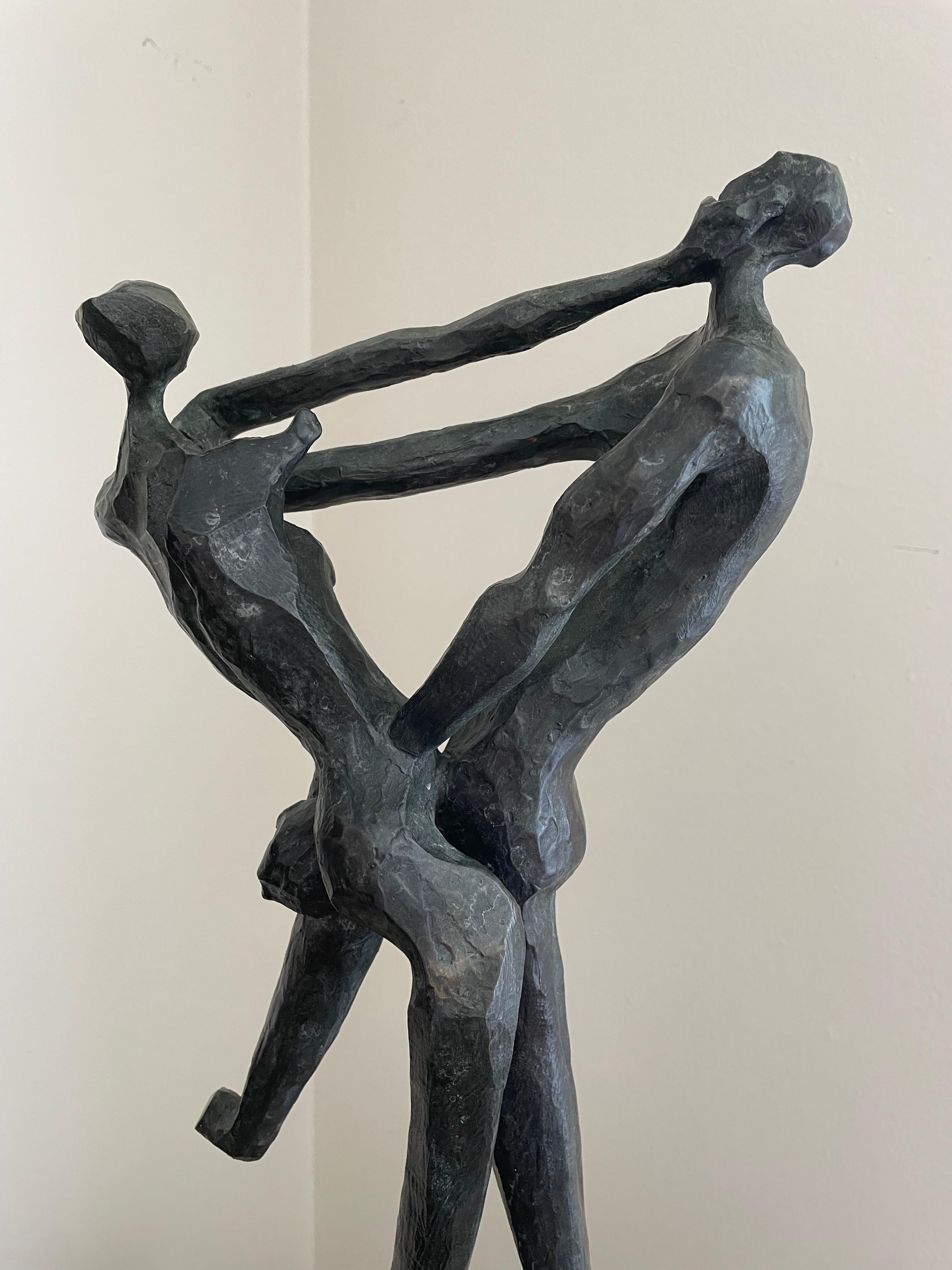 Dance - Sculpture by Charna Rickey