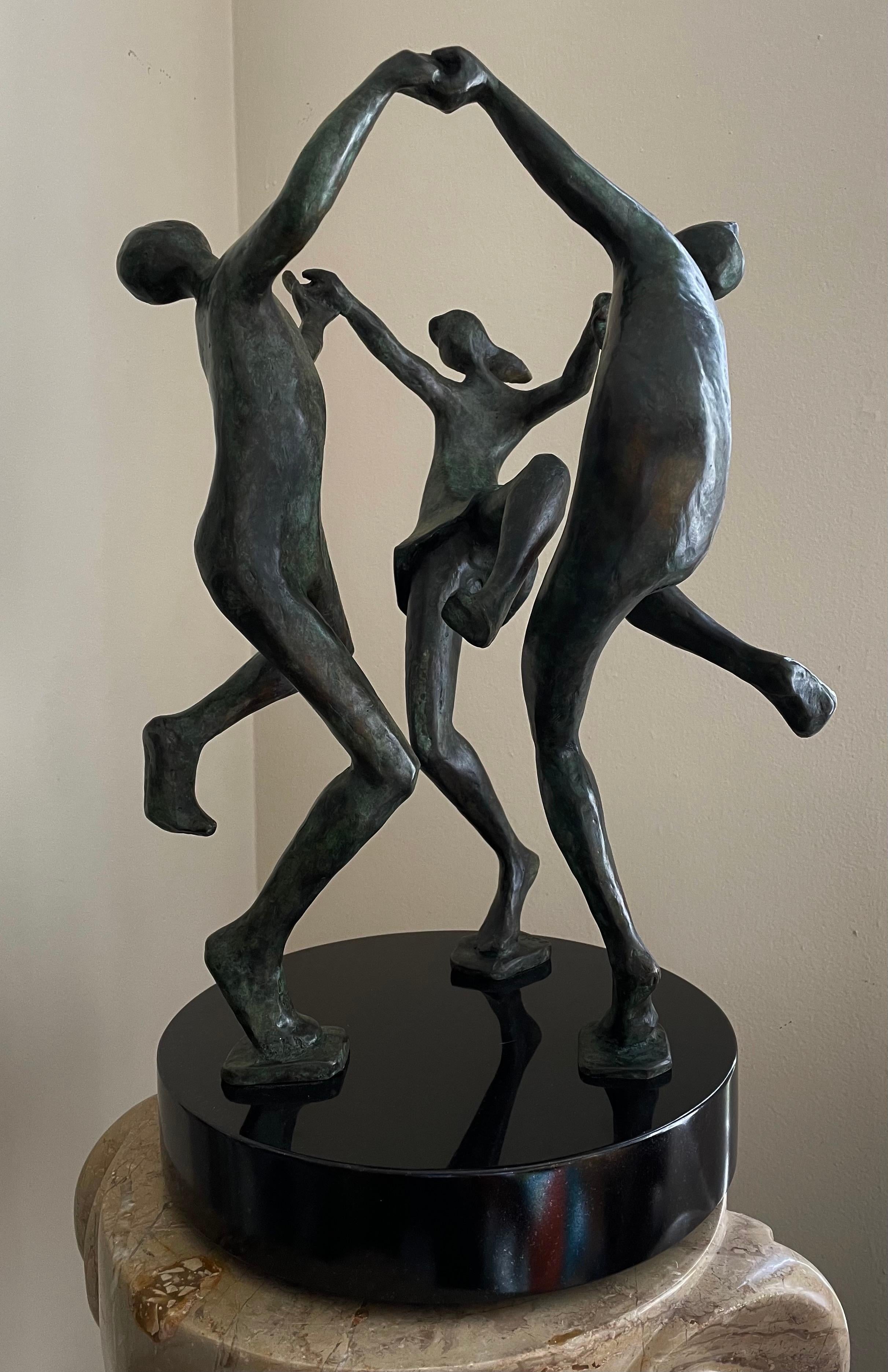  THE DANCE OF JOY - Modern Sculpture by Charna Rickey