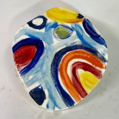 Untitled XXV. Set of 11 Glazed Ceramic Discs