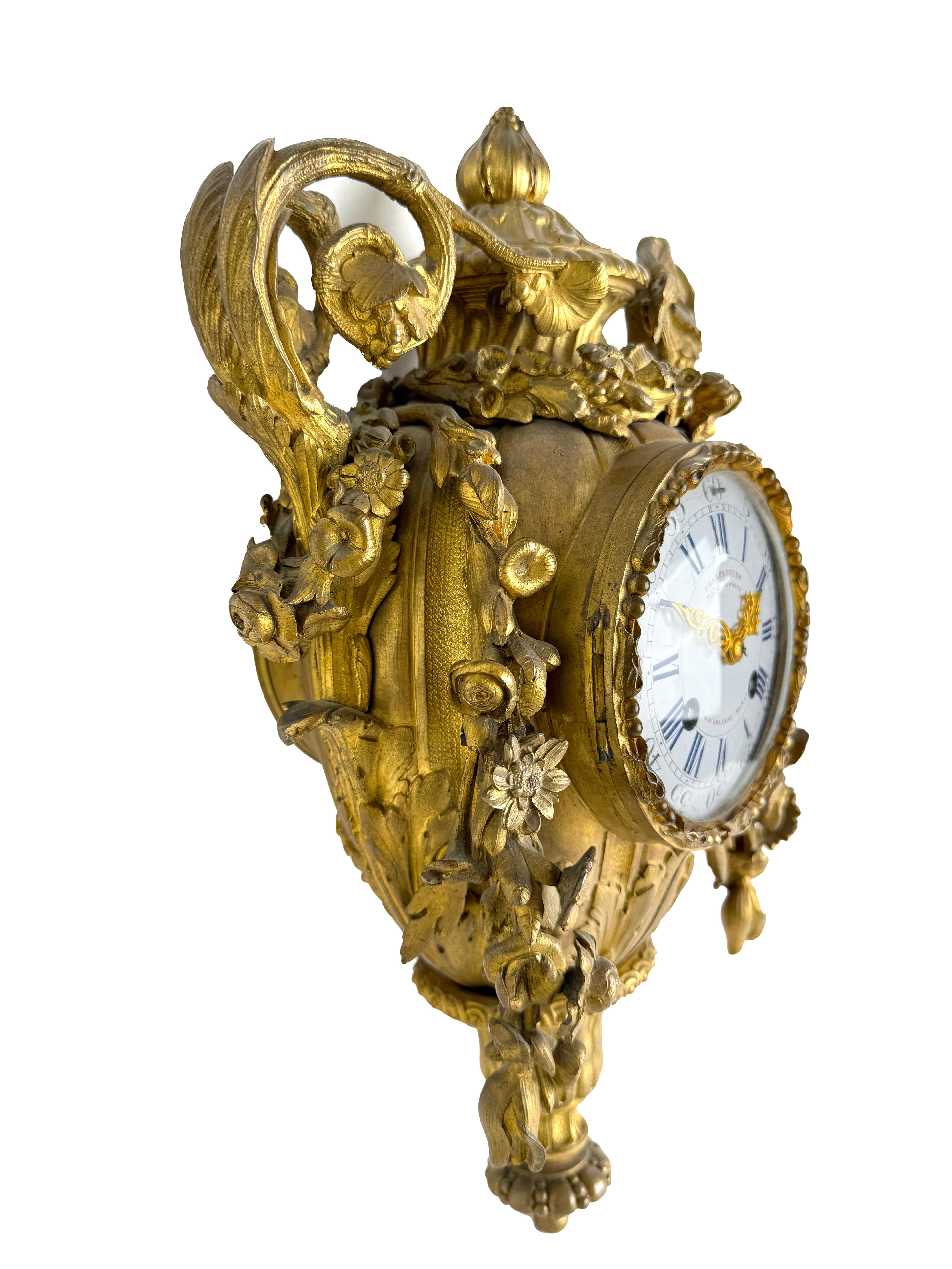Charpentier Bronce - Achille Brocot Reloj de sobremesa o de pared incompleto Francés en venta