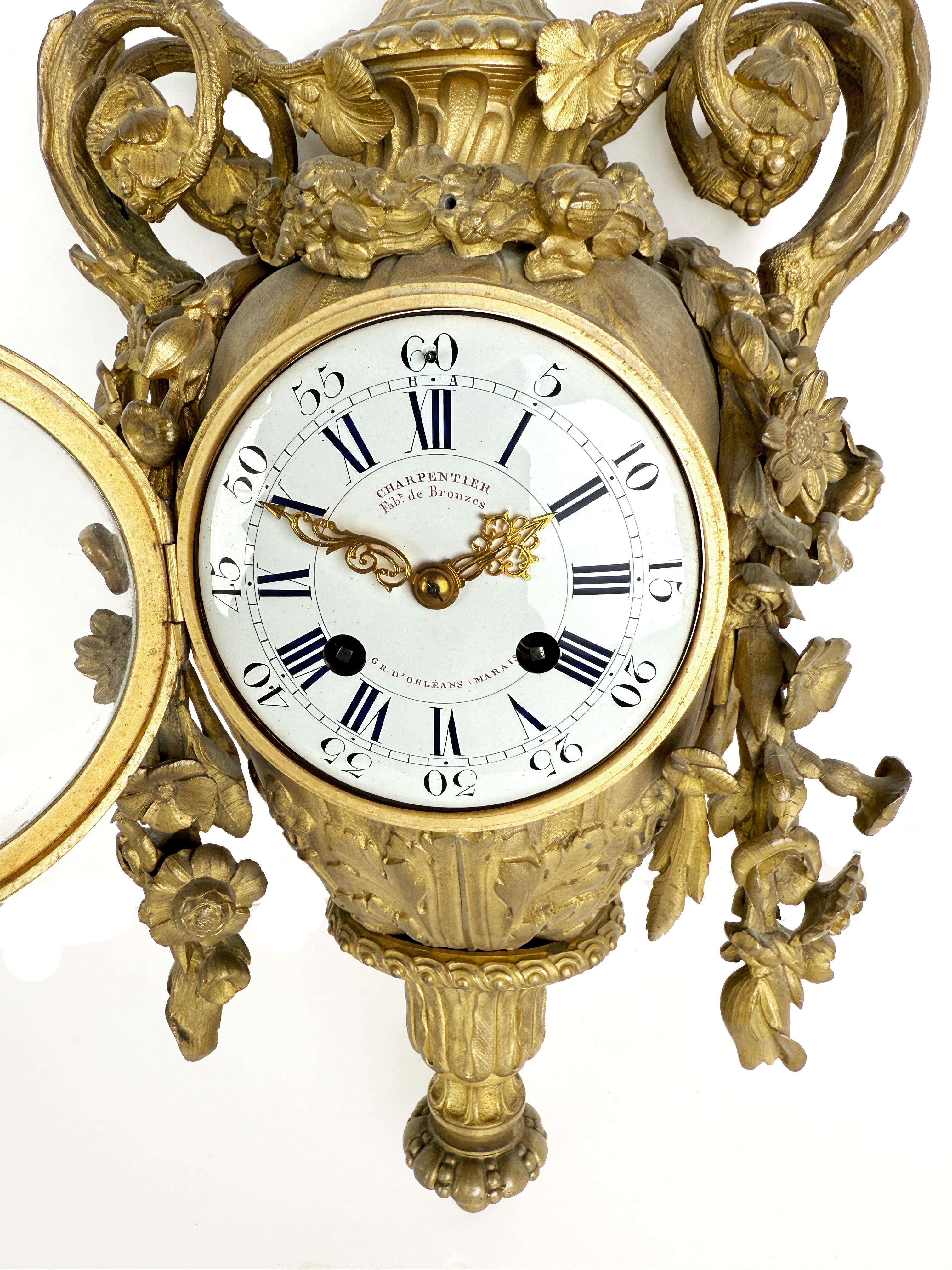 Charpentier Bronce - Achille Brocot Reloj de sobremesa o de pared incompleto Vaciado en venta