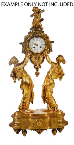 Charpentier Bronze - Achille Brocot Table or Wall Incomplete Clock