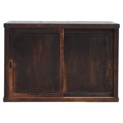 Antique Charred 19th C. Japanese Sideboard/Tansu Wabi Sabi