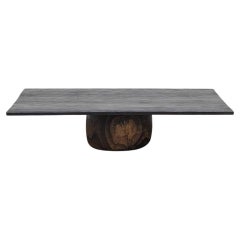 Antique Charred Pine 
Dug-Out Cedar Japanese Coffee Table