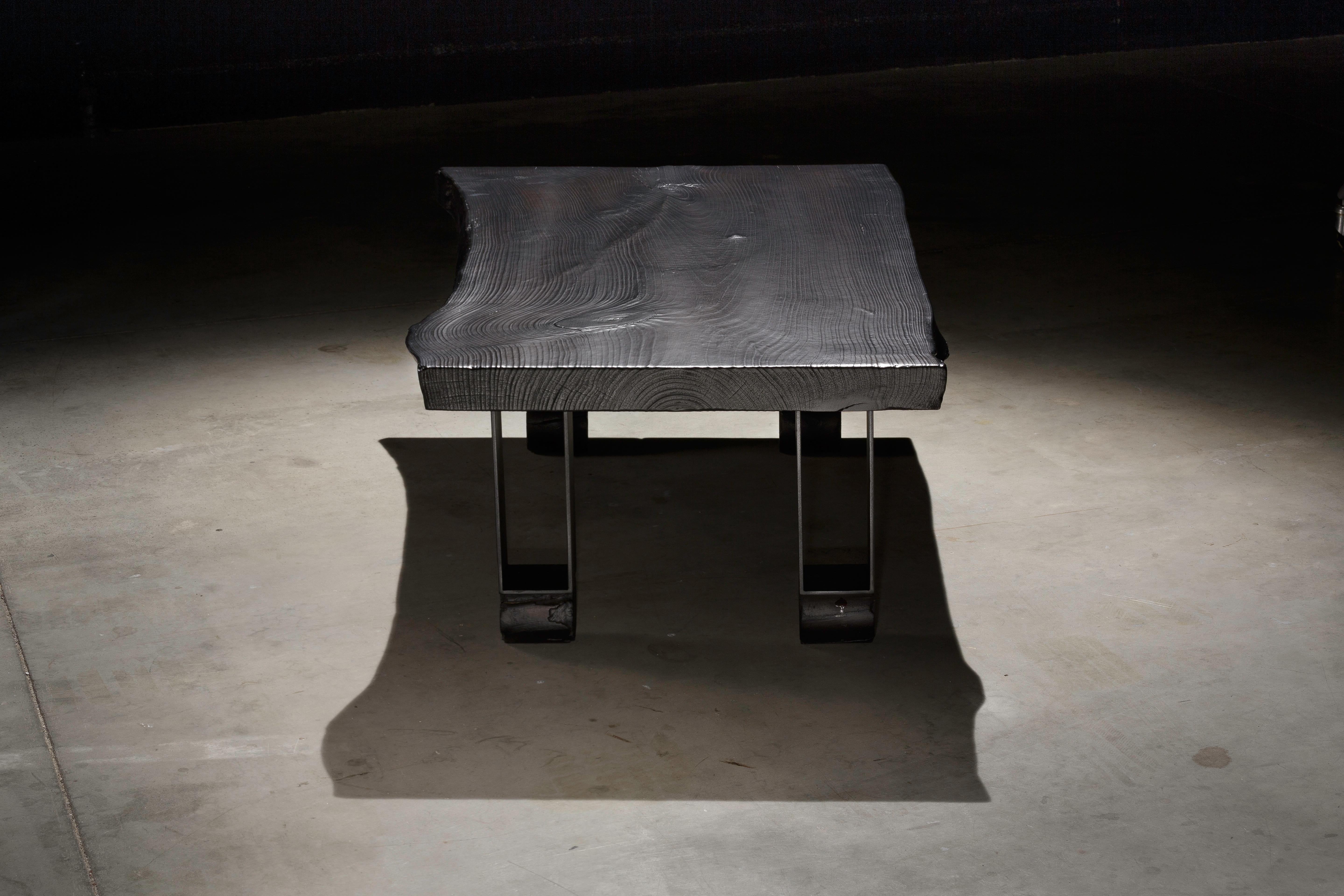 coffee table with black legs