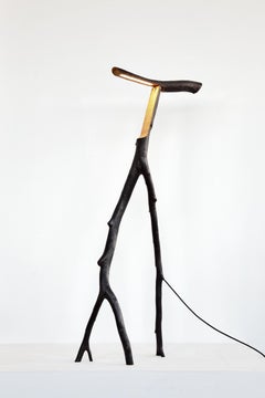 Charred Snappy Tree Friend Floor Light by Marco Iannicelli