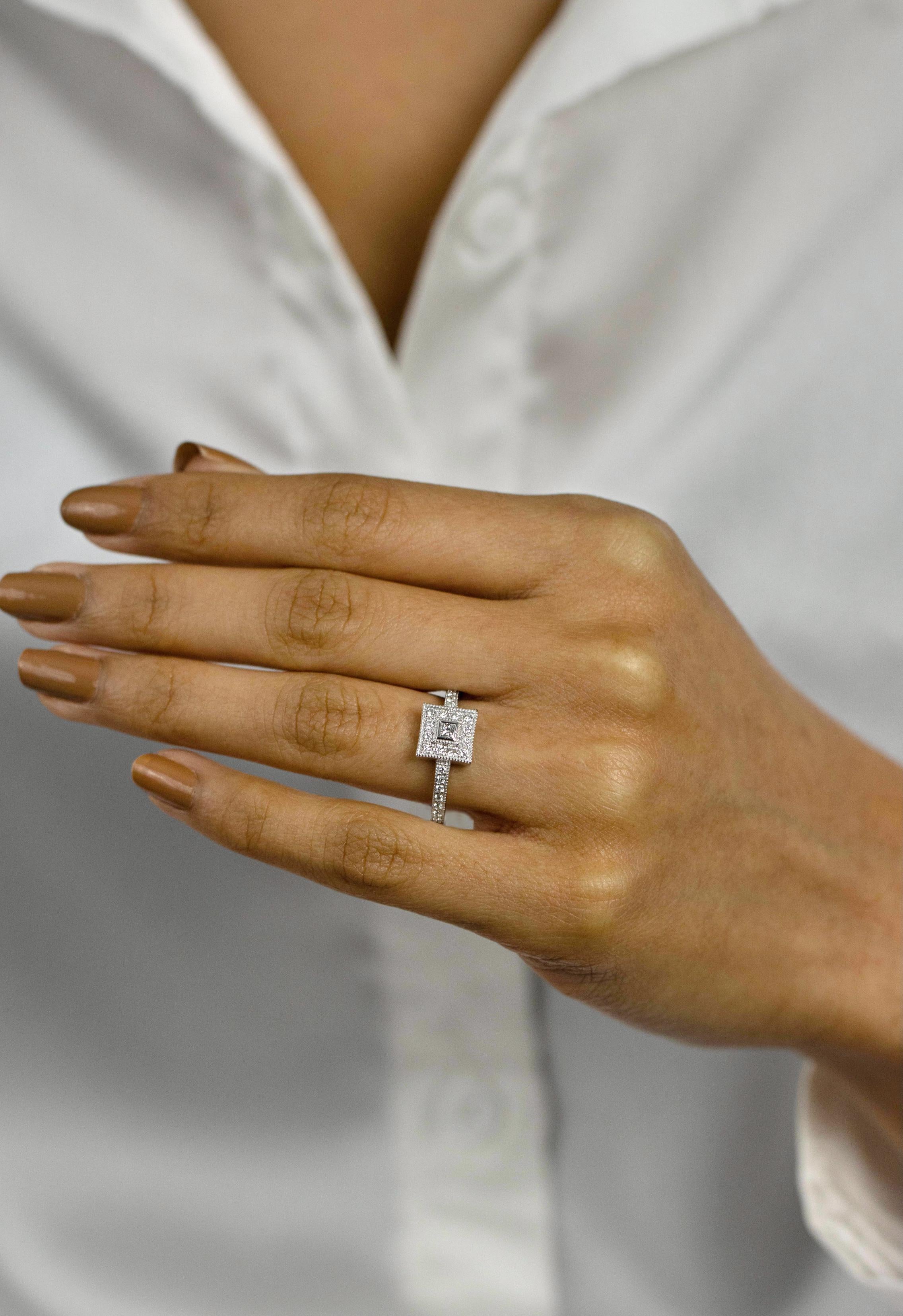 charriol diamond ring