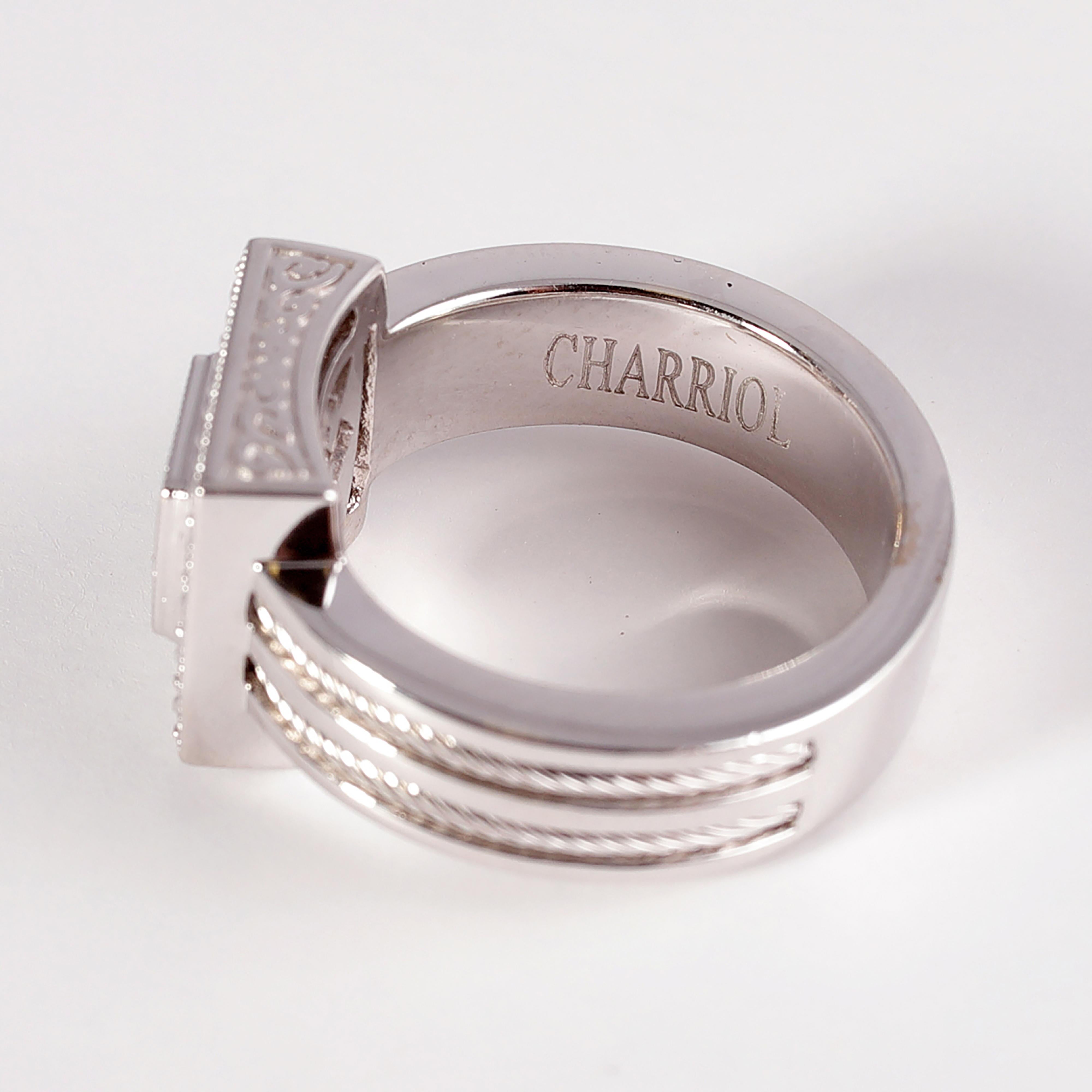charriol diamond ring