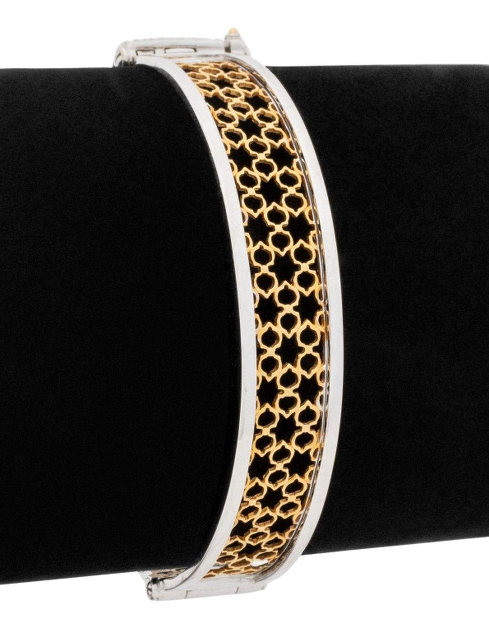 Charriol Bracciale con diamanti in oro bicolore 18 carati in vendita 15