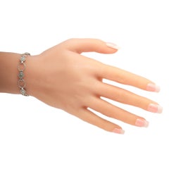 Charriol 18 Karat White Gold 0.75 Carat Diamond Bracelet