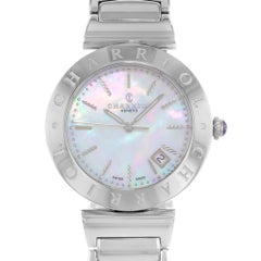 Charriol Alexandre Montre pour femme en acier avec quartz MOP AMS.920.002