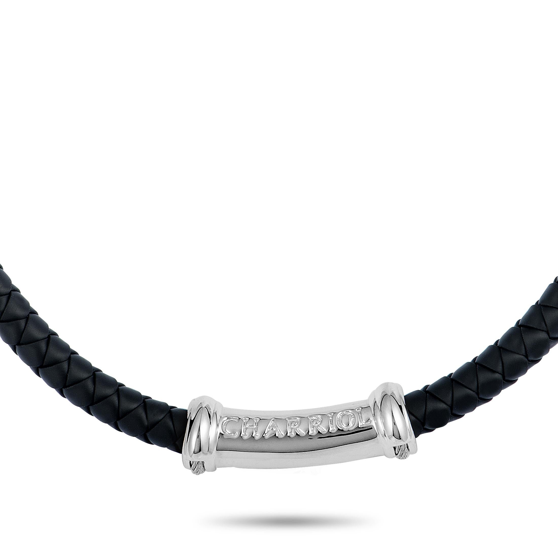 rubber pendant necklace