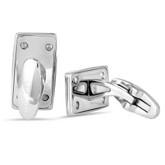 Charriol Celtic Stainless Steel Cable Rectangle Cufflinks
