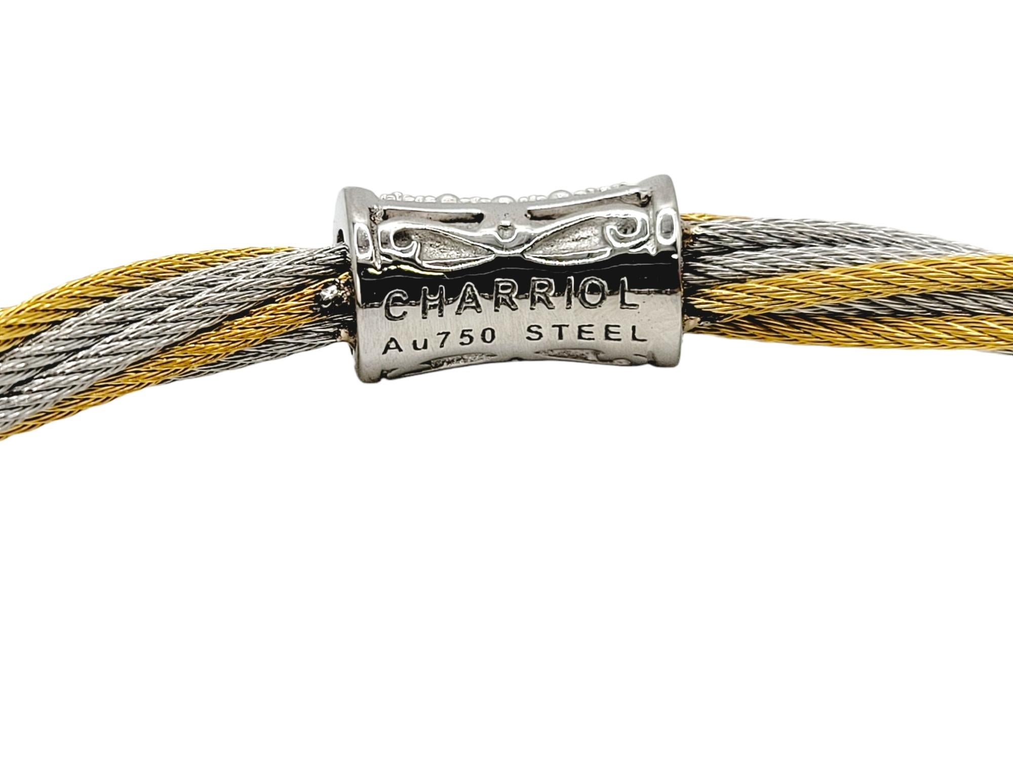 philippe charriol cable bracelet