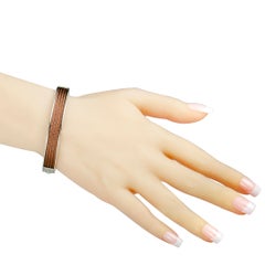 Charriol Forever Edelstahl und Bronze PVD Kabel-Armreif