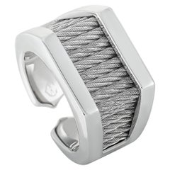 Charriol Forever - Bague en acier inoxydable