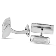 Charriol Stainless Steel Cable Rectangle Cufflinks