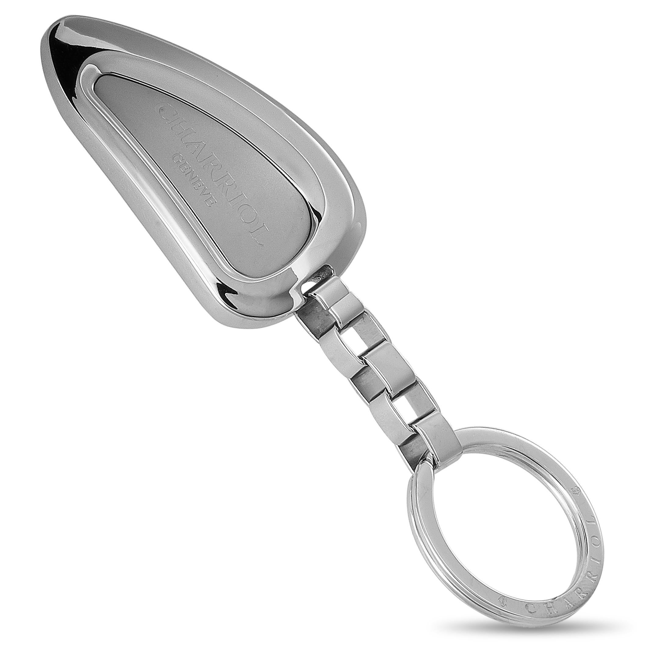Charriol Schlüsselanhänger aus Edelstahl im Zustand „Neu“ im Angebot in Southampton, PA